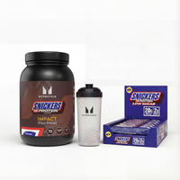 Image of Myprotein SNICKERS® Protein Bundle - Snickers Original HiProtein Bar - 1KG - 30servings - Impact Whey Protein Snickers Original