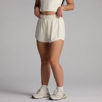 Image of Myprotein MP Women's Tempo 2 In 1 Floaty Shorts - Coconut - M