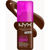 NYX Professional Makeup Make 'EM Wonder, 24H Soft Matte Foundation (Various Shades) - Walnut