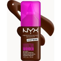 NYX Professional Makeup Make 'EM Wonder, 24H Soft Matte Foundation (Various Shades) - Deep Walnut