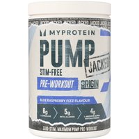 Image of Myprotein Origin Jacked Pump Pre-Workout - 625G - 25servings - Blue Raspberry Fizz