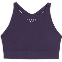 Image of Myprotein PUMA x HYROX Shapeluxe High Neck Bra – Deep Plum - XS