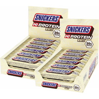 Image of Myprotein HiProtein Bars - Twin Pack - Snickers White HiProtein Bar - Snickers White HiProtein Bar - 24Bars