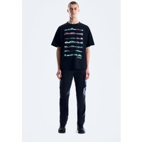Men's Geo Landscape Tee - Black