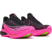 Image of Myprotein Saucony Men's Endorphin Pro 5 - Black/Shock - UK 10