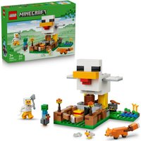 LEGO Minecraft Chicken Farm Gaming Toy with Figures 21585