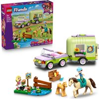 LEGO Friends Horse & Baby Foal Trailer with Car Toy 42695