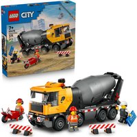 LEGO City Cement Mixer Construction Toy for Kids 60478