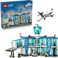 LEGO City Airport with Airplane Toy Model Airport Set 60502