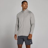 Image of Myprotein MP Men's Training Ultra Gridded Zip Through - Chalk Grey - M