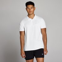 Image of Myprotein MP Men's Training Polo Shirt - White - L
