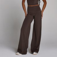 Damskie spodnie MP Tempo Wide Leg Tall - Kakaowy - XXL
