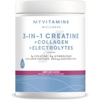 Image of Myprotein 3-in-1 Creatine + Collagen + Electrolytes - 237G - 20servings - Mixed Berry Lime