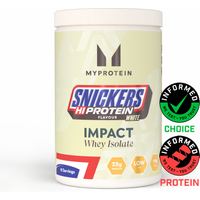 Image of Myprotein Impact Whey Isolate – SNICKERS® - 500G - 15servings - Snickers White