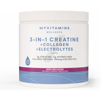 Image of Myprotein 3-in-1 Creatine + Collagen + Electrolytes - 237G - 20servings - Mixed Berry Lime