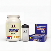 Image of Myprotein SNICKERS® White Isolate Bundle - Snickers Original HiProtein Bar - 1KG - 30servings