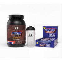 Image of Myprotein SNICKERS® Isolate Bundle - Snickers Original HiProtein Bar - 1KG - 28servings