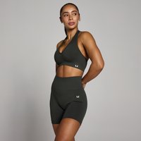 Image of Myprotein MP Women's Tempo Seamless Halter Neck Bra - Night Grey - S