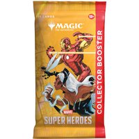 Magic: The Gathering Marvel Super Heroes Collector Booster (1 Pack of 15 Cards)