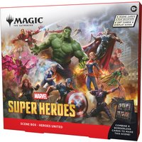 Magic: The Gathering Marvel Super Heroes Scene Box - Heroes United