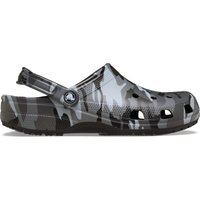 Image of Myprotein Crocs Classic Camouflage Clog Blk/SGy-Black/Slate Grey - M9W10
