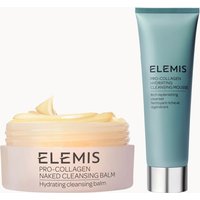 Elemis Pro-Collagen Hydrating Cleansing Mousse and Cleansing Balm Bundle (Various Aromatics) - Fragrance Free