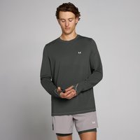 Image of Myprotein MP Men's Velocity Ultra Long Sleeve Top - Washed Black - L
