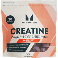 Image of Myprotein Creatine Gummies - 30 Gummies - 10servings - Raspberry (Sugar-Free)