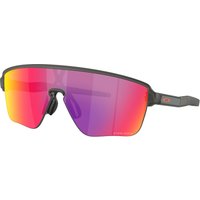 Image of Myprotein Oakley Corridor SQ Grey Smoke with Prizm Road Lens