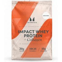 Image of Myprotein Impact Whey Protein Powder - 690G - 30servings - Unflavoured (+Collagen)