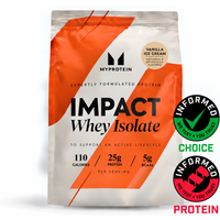 Impact Whey Isolate - 775g - 25servings - Vanilla Ice Cream