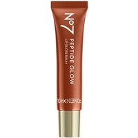 No7 Peptide Glow Lip Gloss Balm 10ml - Coffee Crème