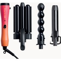 White Ceramic Wide Plate Hair Straighteners | 38mm Attachment + Handle | Mark Hill Pick N Mix Interchangeable Curling Wand Attachments
