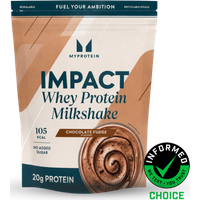 Image of Myprotein Impact Whey Protein Powder - 870G - 30servings - Chocolate Fudge (Milkshake)