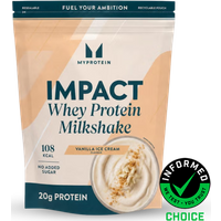 Image of Myprotein Impact Whey Protein Powder - 870G - 30servings - Vanilla Ice Cream (Milkshake)