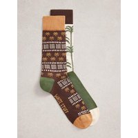 White Stuff Aktion 41% Rabatt auf 2erPack PalmenSocken 4143