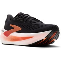 Image of Myprotein Brooks Men's Glycerin Max 2- Black/Tigerlilly/Orange - UK 9