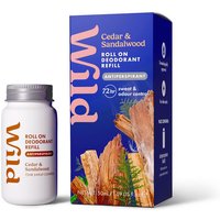 Wild Men's Cedar & Sandalwood Antiperspirant Roll On Refill 50ml