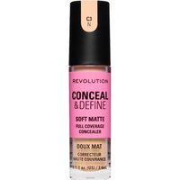 Revolution Conceal and Define Full Coverage Concealer (Various Shades) - C3N