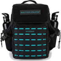 Image of Myprotein Built For Athletes Medium 25L Gym Backpack - Black & Aqua