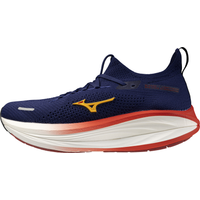 Image of Myprotein Mizuno Men's Neo Vista 3 - Beacon Blue/Artisan's Gold/Tom - UK 7