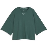 Image of Myprotein PUMA X HYROX Women's Cropped Lifestyle Tee - Herb Garden - L