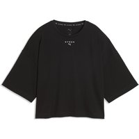 Image of Myprotein PUMA X HYROX Women's Cropped Lifestyle Tee - Puma Black - L