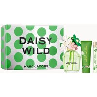 Marc Jacobs Daisy Wild Eau De Parfum for Women and Body Lotion Trio Gift Set 100ml & 10ml & 75ml