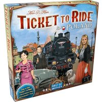 Ticket To Ride Family Board Game Poland Map Collection Expansion
