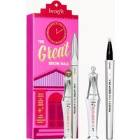 Benefit Women's The Great Brow Hall Shade, Eyebrow Pen & 24Hr Brow Setter Duo Gift Set, Worth £53.35 in 3 Warm Light Brown