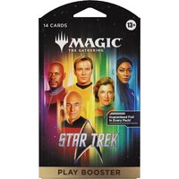 Magic: The Gathering | Star Trek Play Booster | 1 Pack (14 Cards) | Collectible Trading Card Game