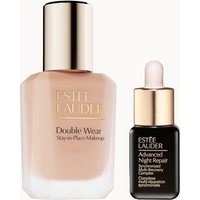 Estee Lauder Double Wear Stay-in-Place Makeup & Advanced Night Repair Serum Bundle (Various Shades) - Cool Bone