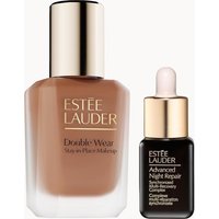 Estee Lauder Double Wear Stay-in-Place Makeup & Advanced Night Repair Serum Bundle (Various Shades) - Mocha