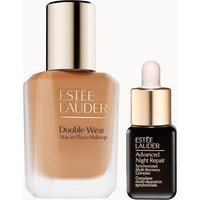 Estee Lauder Double Wear Stay-in-Place Makeup & Advanced Night Repair Serum Bundle (Various Shades) - Hazel